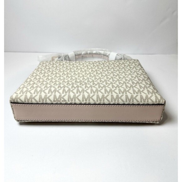 Michael Kors Trisha Medium Triple Compartment Crossbody Powder Blush MK NWT - Picture 5 of 15